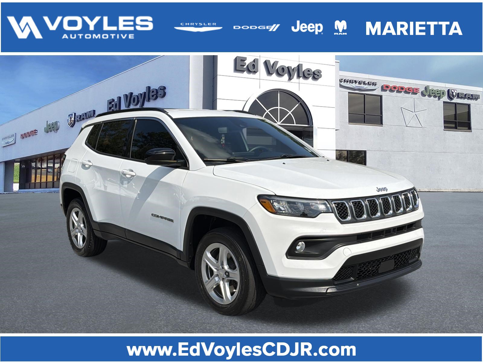 Used 2023 Jeep Compass Latitude AWD/4WD image 1
