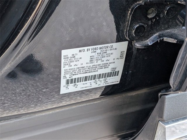 Certified 2021 Ford Explorer Limited w/ Equipment Group 301A image 17