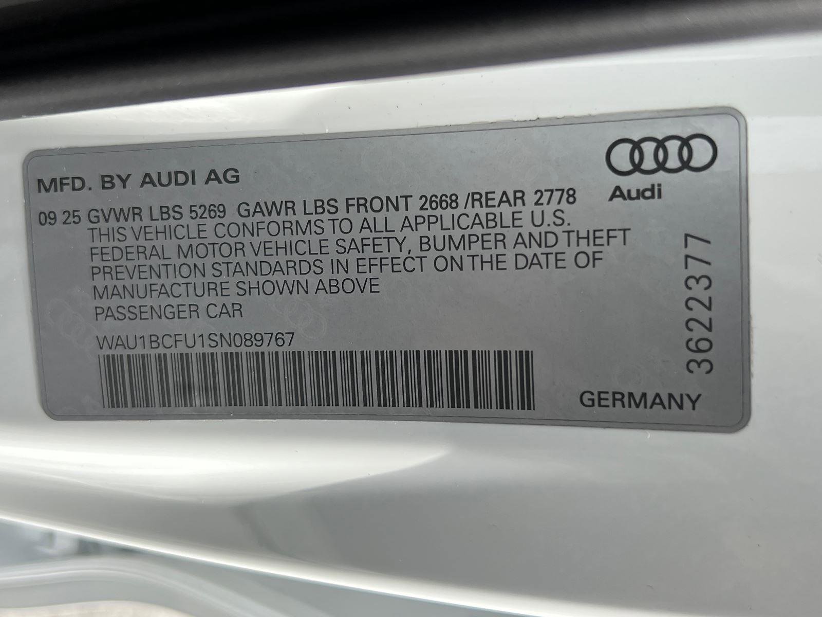 New 2025 Audi A5 2.0T Premium AWD/4WD image 27