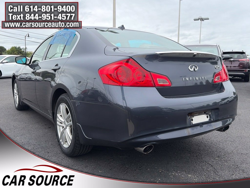 Used 2011 INFINITI G25 x w/ Moonroof Pkg AWD/4WD image 8