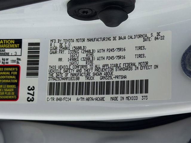 Used 2022 Toyota Tacoma SR5 w/ Technology Package image 31