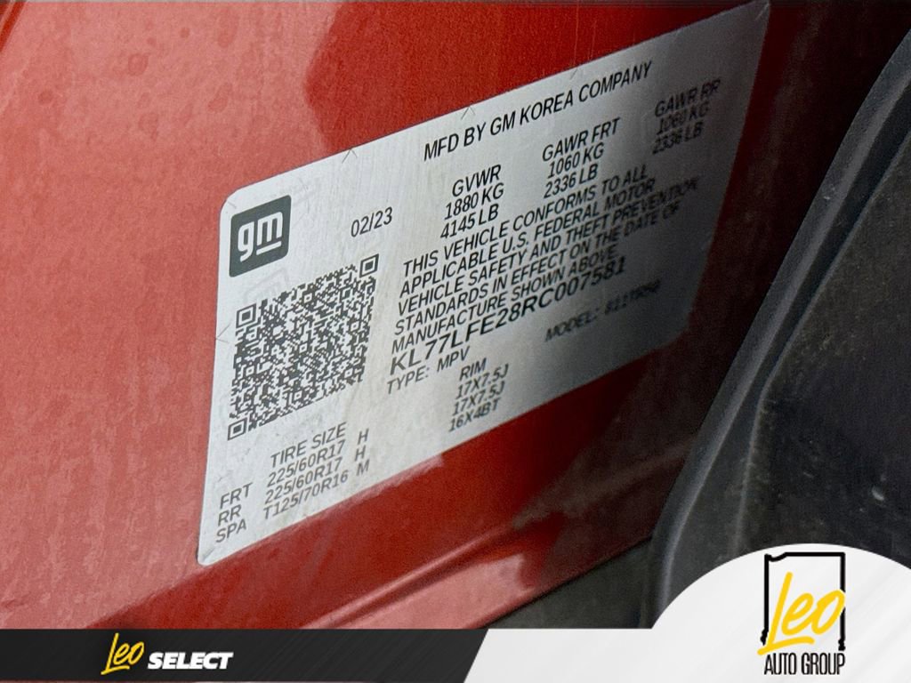 Used 2024 Chevrolet Trax LS w/ LS Convenience Package FWD image 30