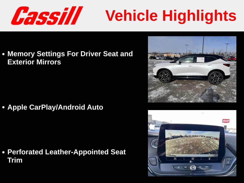 Used 2025 Chevrolet Blazer RS w/ Enhanced Convenience Package image 21