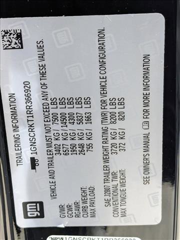 Certified 2024 Chevrolet Tahoe RST w/ Luxury Package image 15