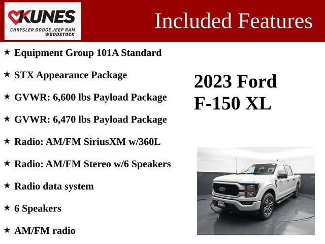 Used 2023 Ford F150 XL w/ STX Appearance Package AWD/4WD image 3