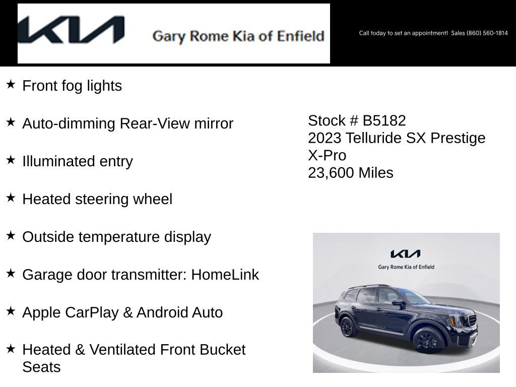 Used 2023 Kia Telluride SX Prestige X-Pro AWD/4WD image 29