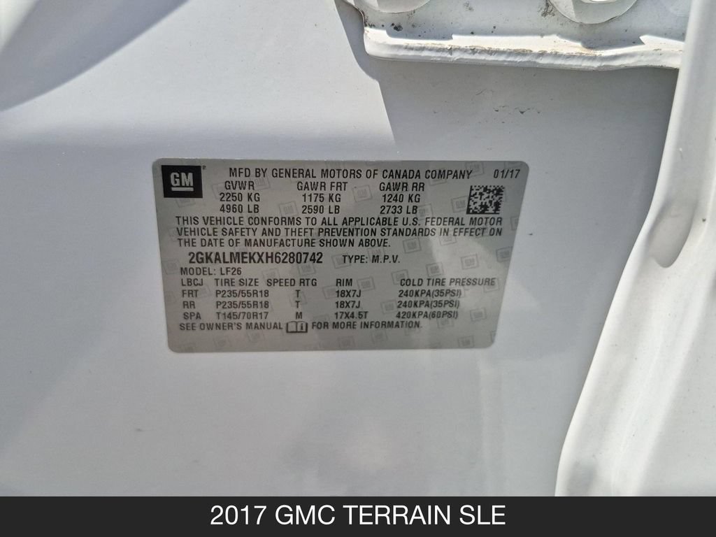 Used 2017 GMC Terrain SLE FWD image 24