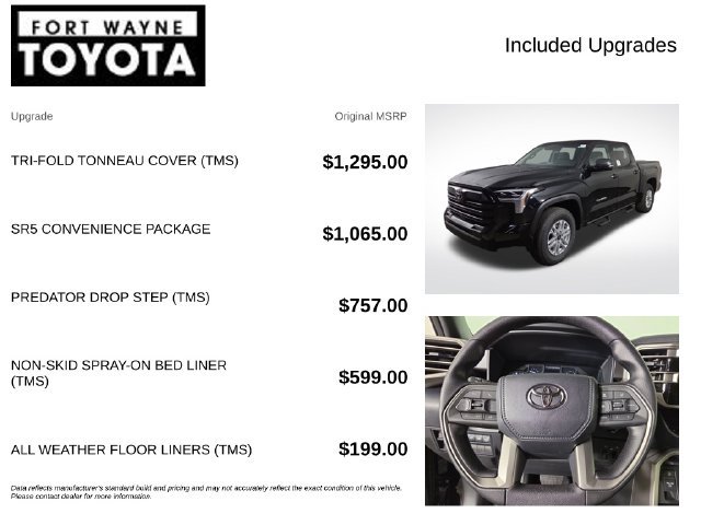 New 2026 Toyota Tundra SR5 w/ SR5 Convenience Package RWD image 4