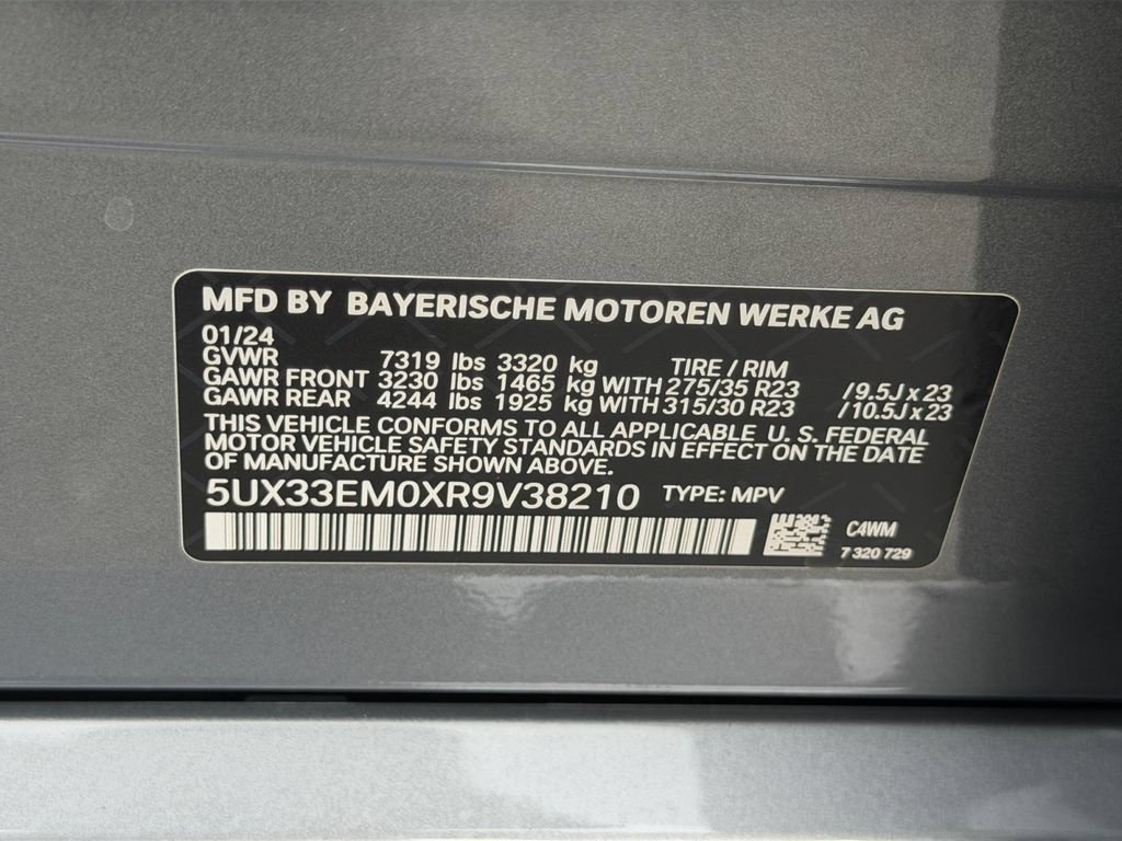 Used 2024 BMW X7 M60i w/ Executive Package AWD/4WD image 30