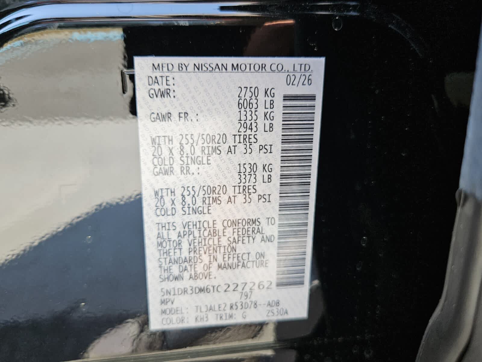 New 2026 Nissan Pathfinder Platinum w/ Cargo Package FWD image 7