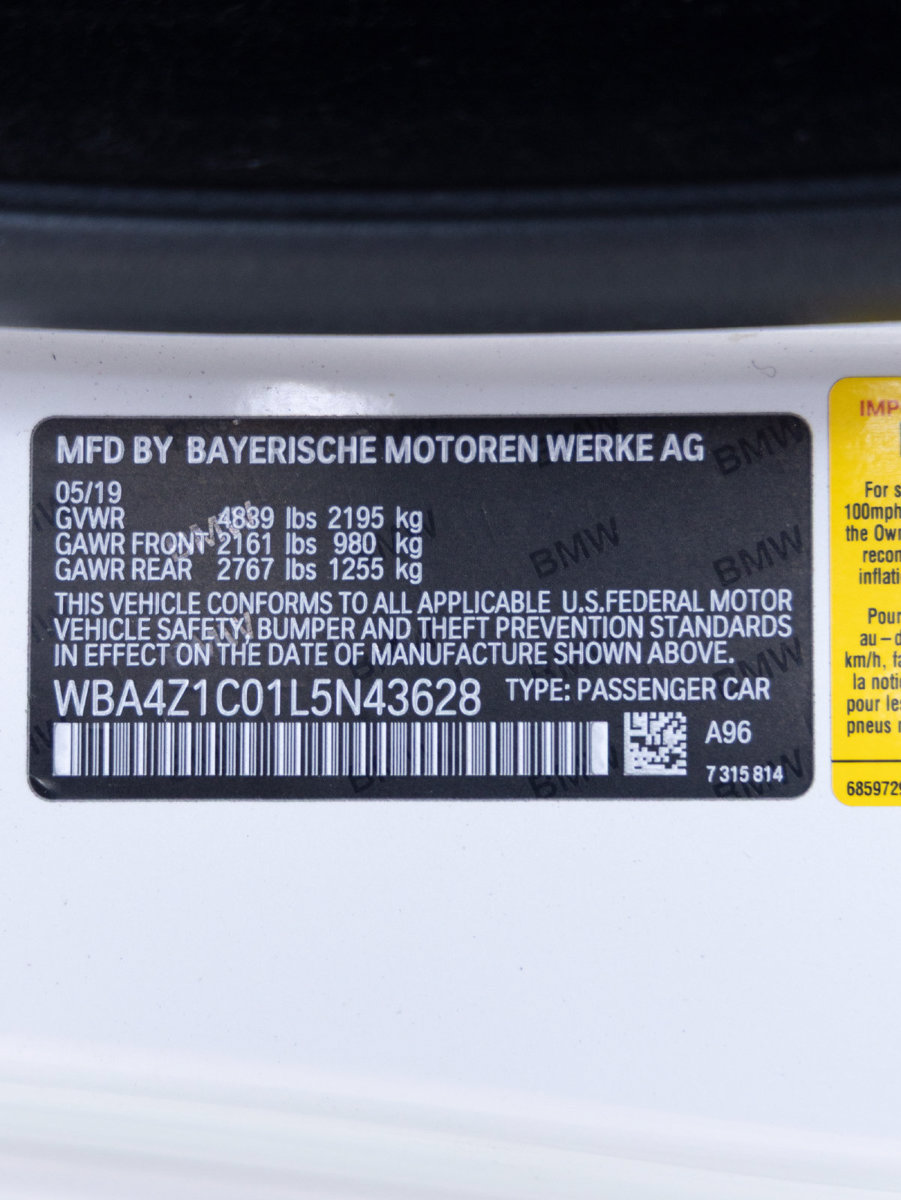 Used 2020 BMW 430i Convertible w/ Convenience Package RWD image 37