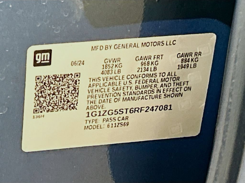 Used 2024 Chevrolet Malibu RS w/ LPO, Floor Liner Package FWD image 27