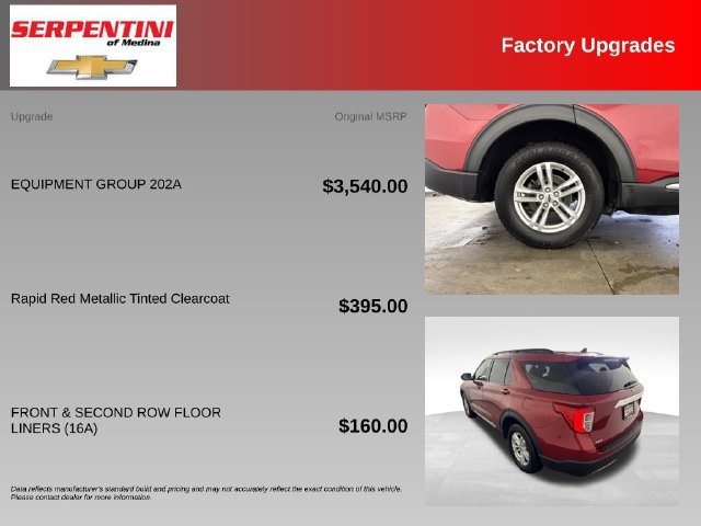 Used 2021 Ford Explorer XLT w/ Equipment Group 202A AWD/4WD image 5