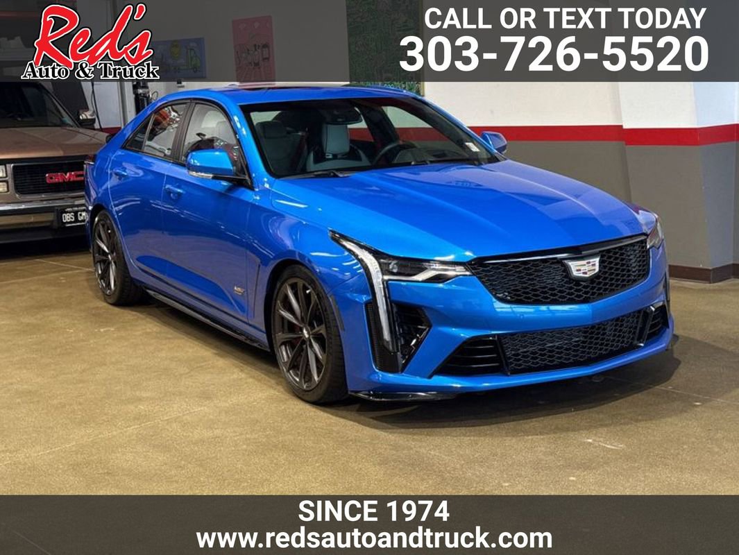 Used 2024 Cadillac CT4 V Blackwing w/ Technology Package RWD image 1