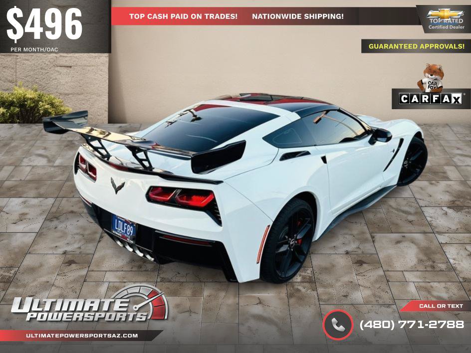 Used 2015 Chevrolet Corvette Stingray Coupe w/ ZF1 Appearance Package RWD image 77