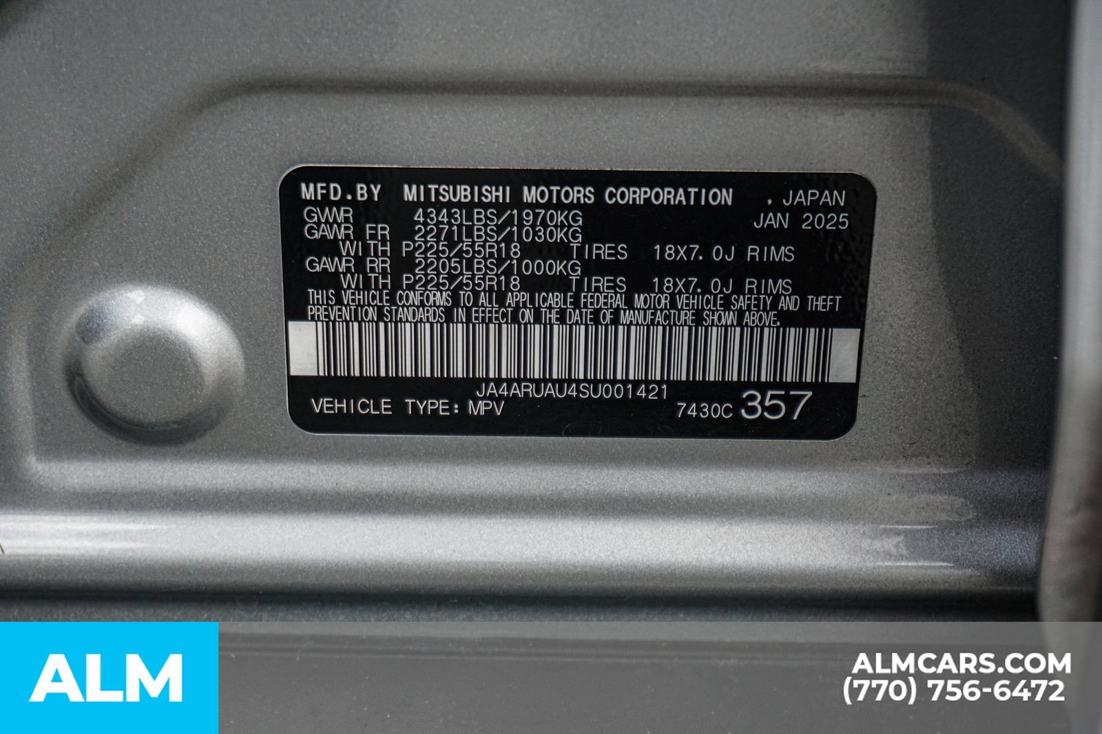 Used 2025 Mitsubishi Outlander Sport AWD image 61