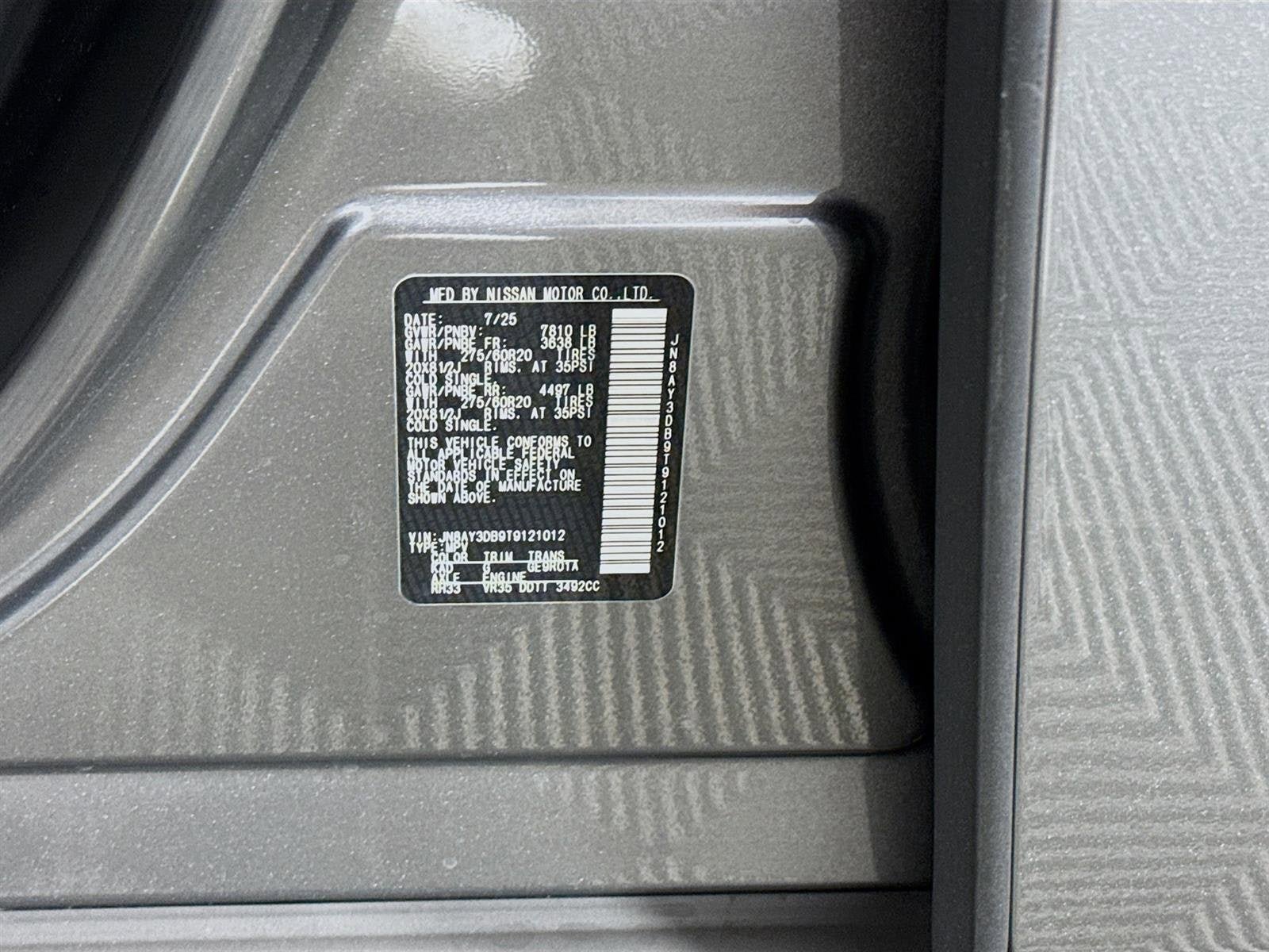 New 2026 Nissan Armada PRO-4X w/ Captain's Chari Seat Package image 33