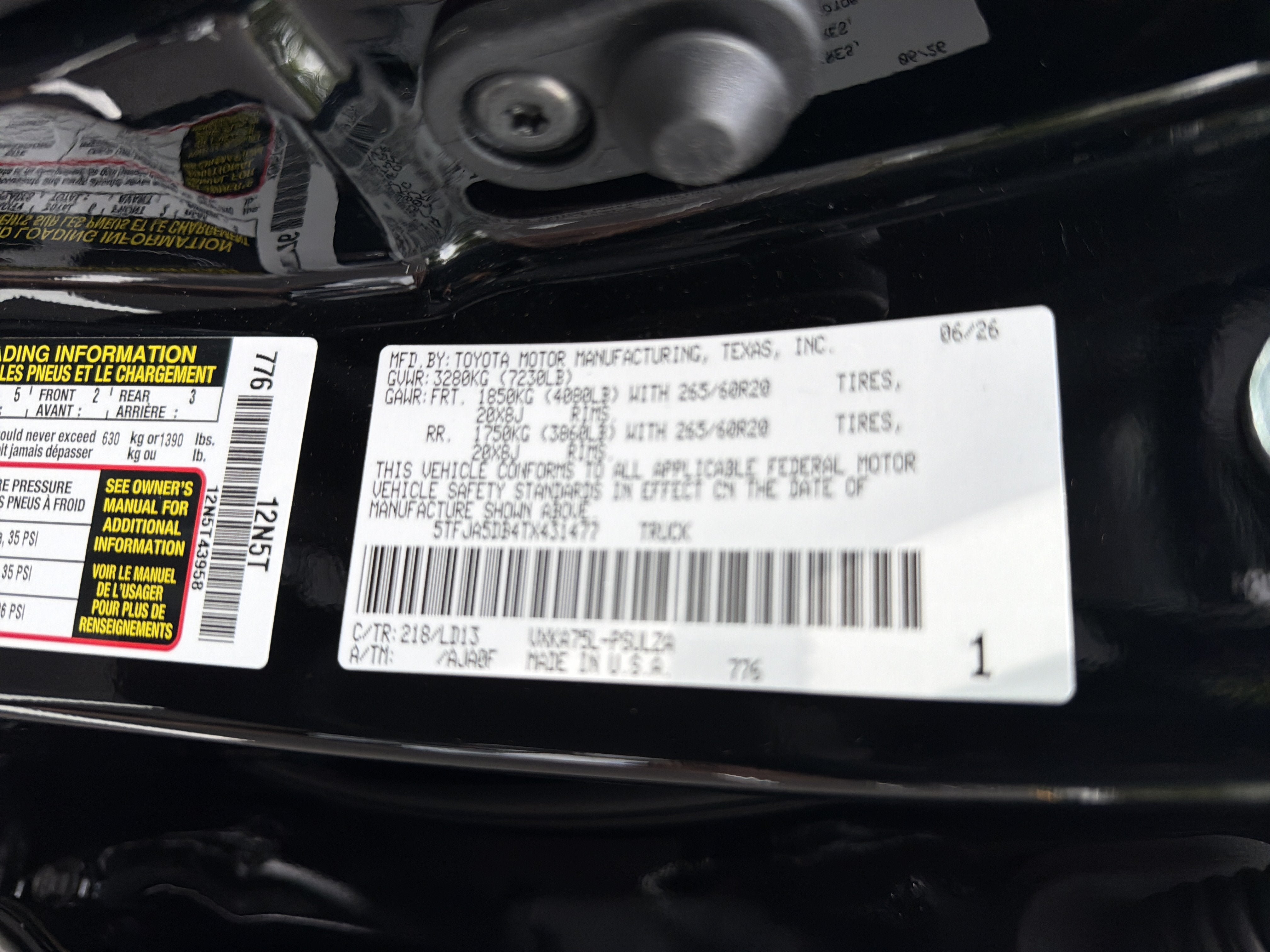 New 2026 Toyota Tundra Limited AWD/4WD image 14