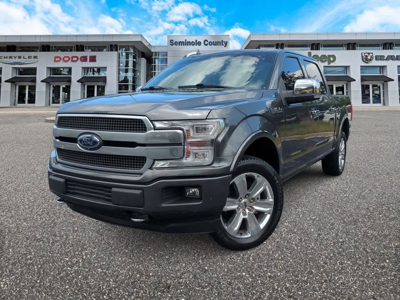 Used 2020 Ford F150 Platinum w/ Equipment Group 701A Luxury