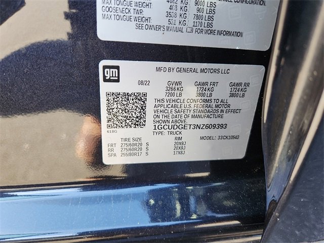 Used 2022 Chevrolet Silverado 1500 LTZ image 27