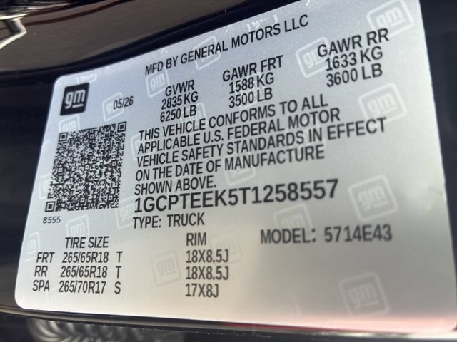 New 2026 Chevrolet Colorado Trail Boss AWD/4WD image 10