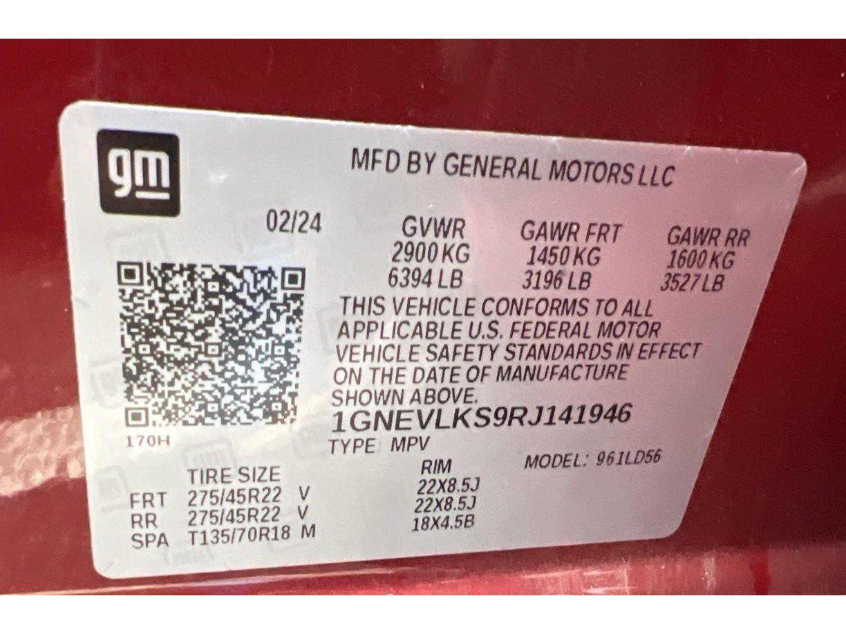 Used 2024 Chevrolet Traverse RS image 29