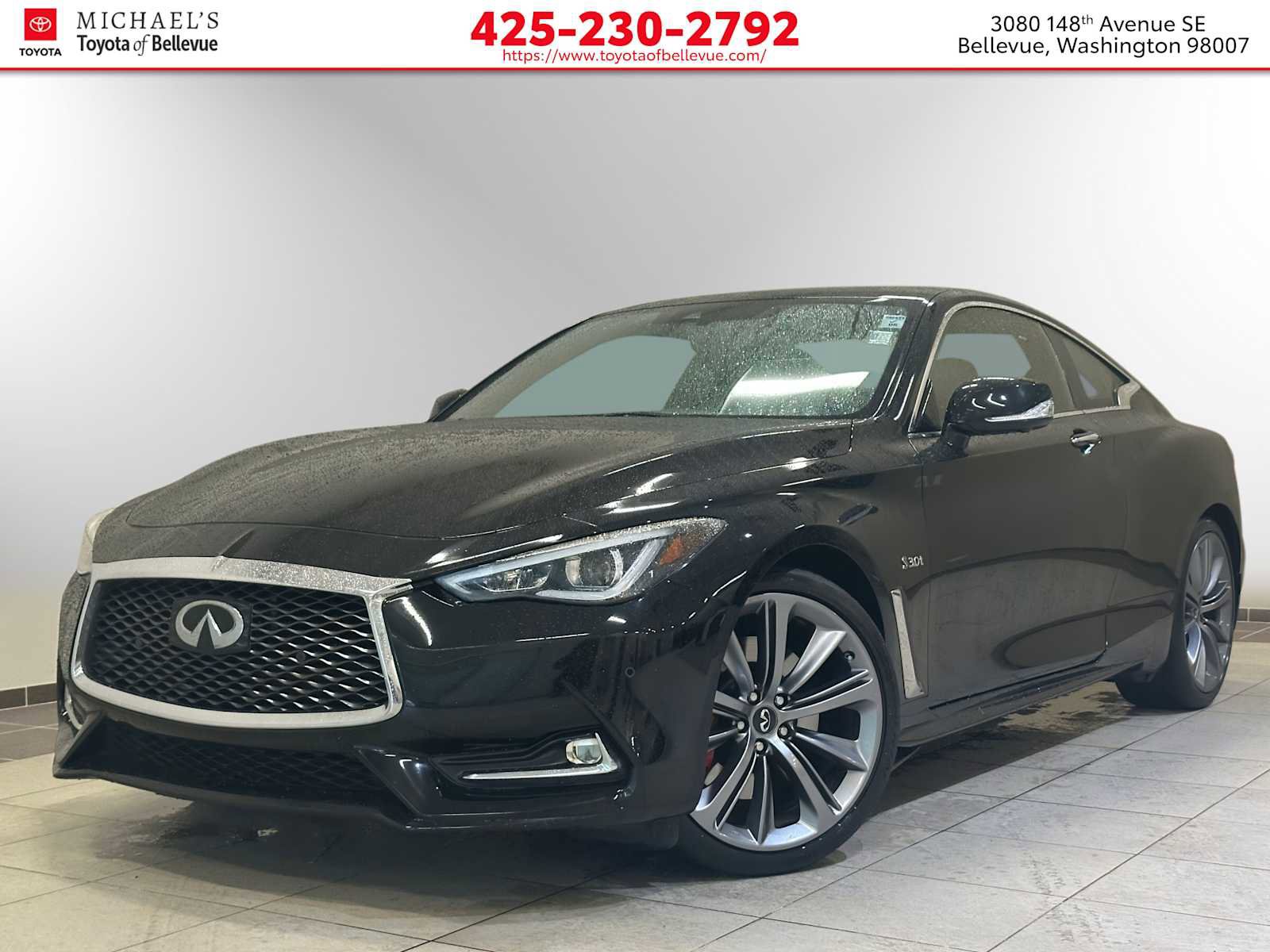 Used 2018 INFINITI Q60 Red Sport 400 w/ Sensory Package 3.0T Sport