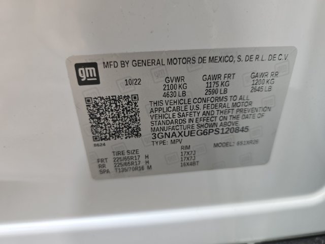 Used 2023 Chevrolet Equinox LT AWD/4WD image 34