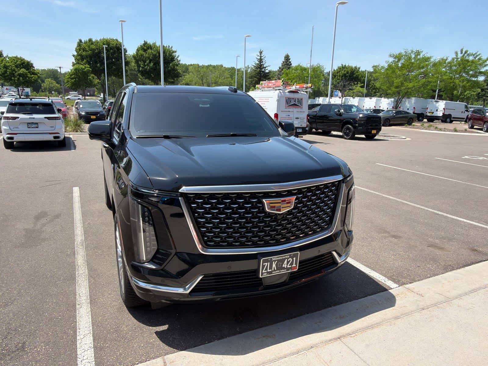 Used 2025 Cadillac Escalade Premium Luxury w/ Touring Package AWD/4WD image 2