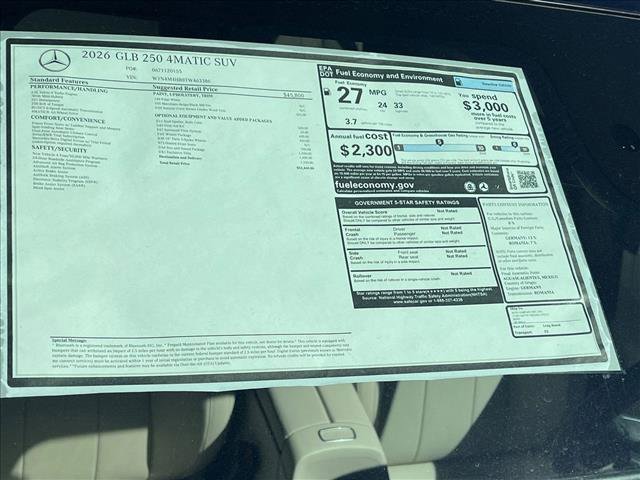 New 2026 Mercedes-Benz GLB 250 4MATIC image 17