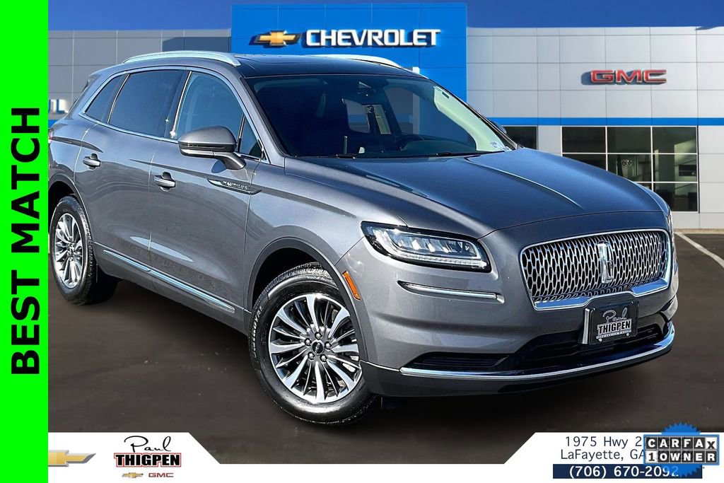 Used 2021 Lincoln Nautilus Reserve w/ Cargo Utility Package