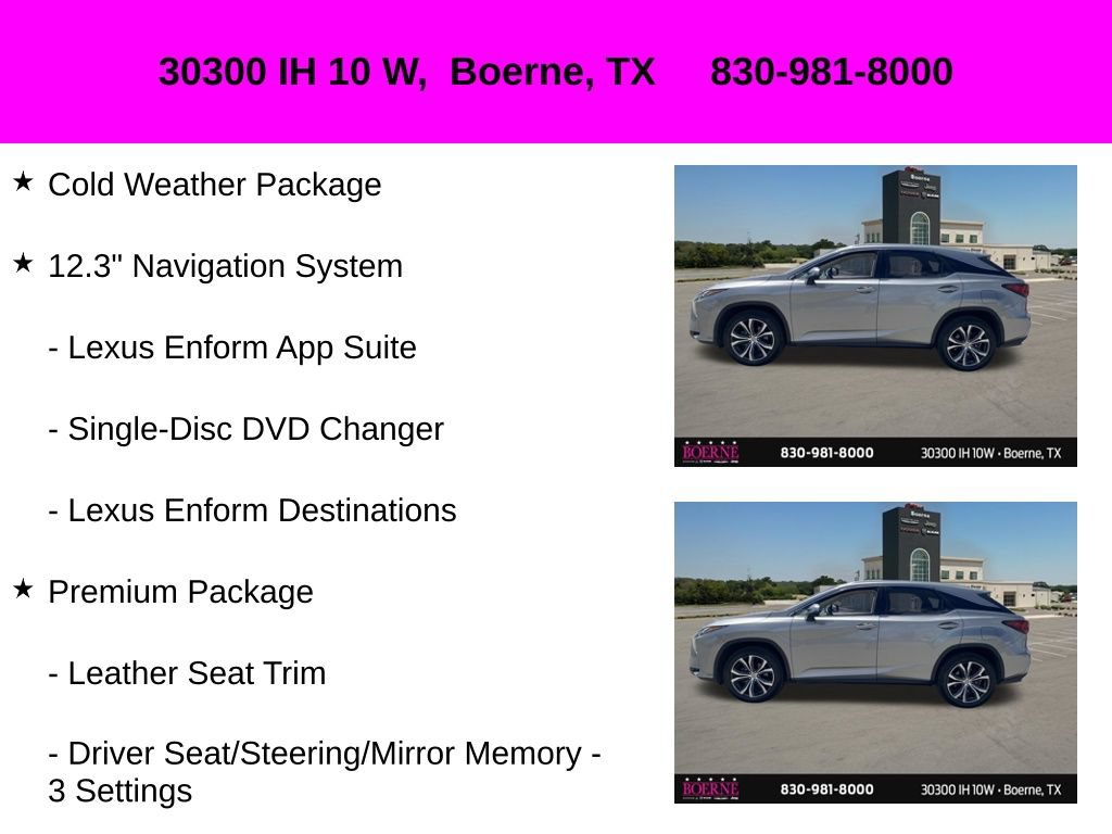 Used 2017 Lexus RX 350 AWD w/ Premium Package image 10