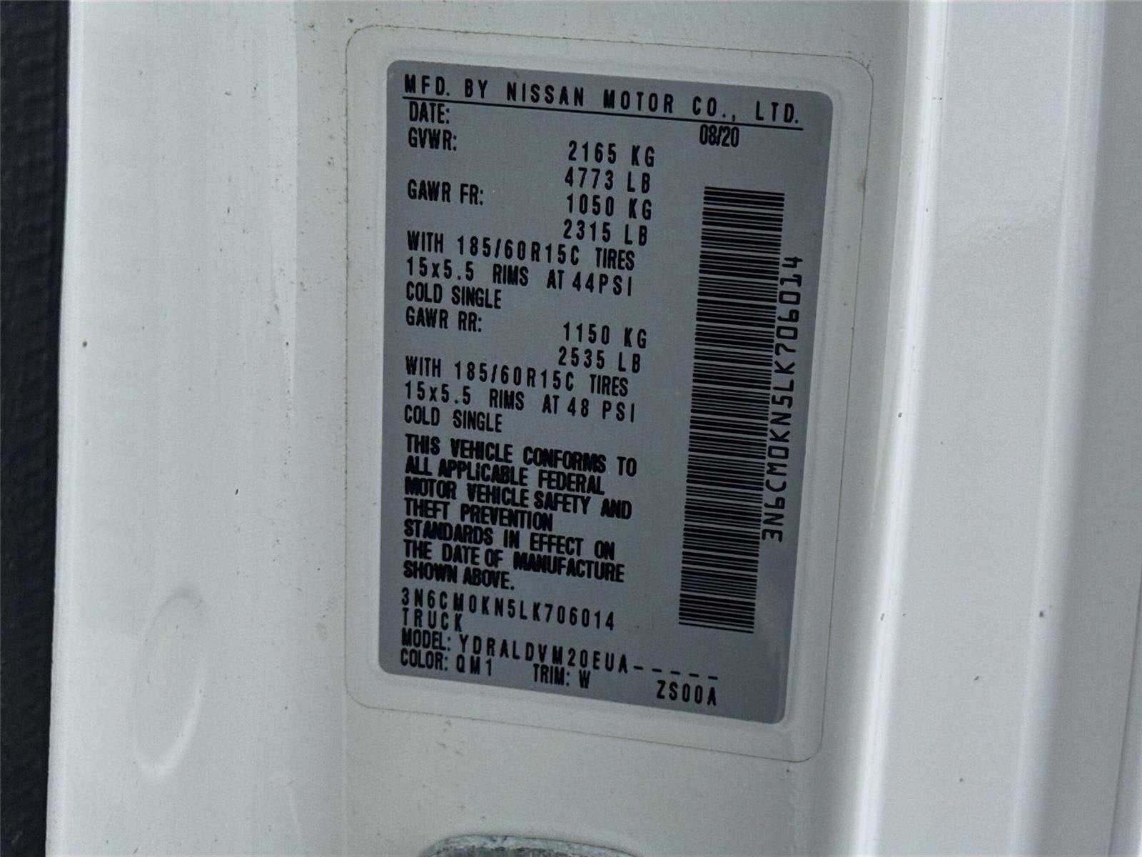 Used 2020 Nissan NV200 S FWD image 25