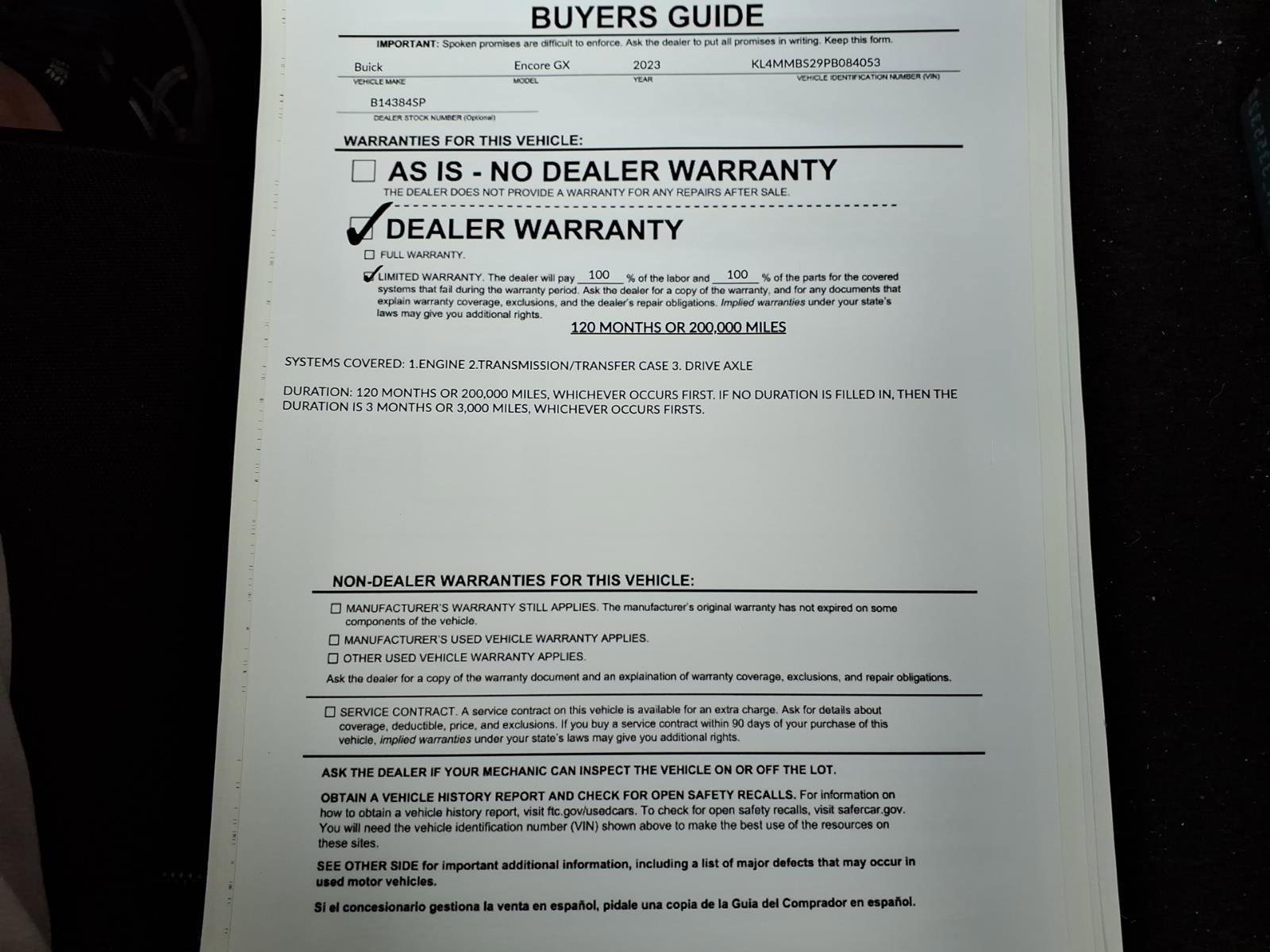 Used 2023 Buick Encore GX Preferred w/ Cold Weather Comfort Package image 37