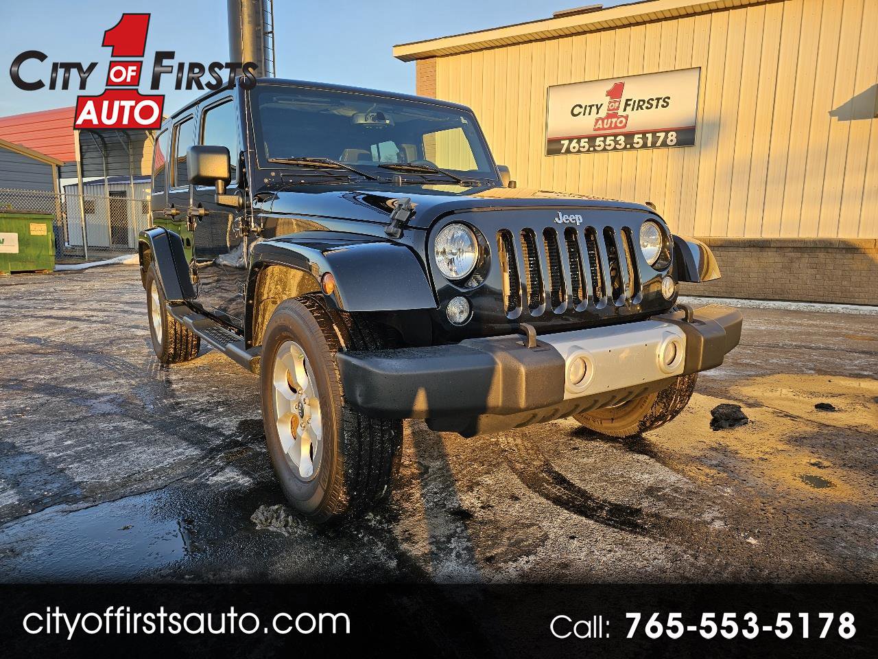 Used 2015 Jeep Wrangler Unlimited Sahara w/ Connectivity Group image 1