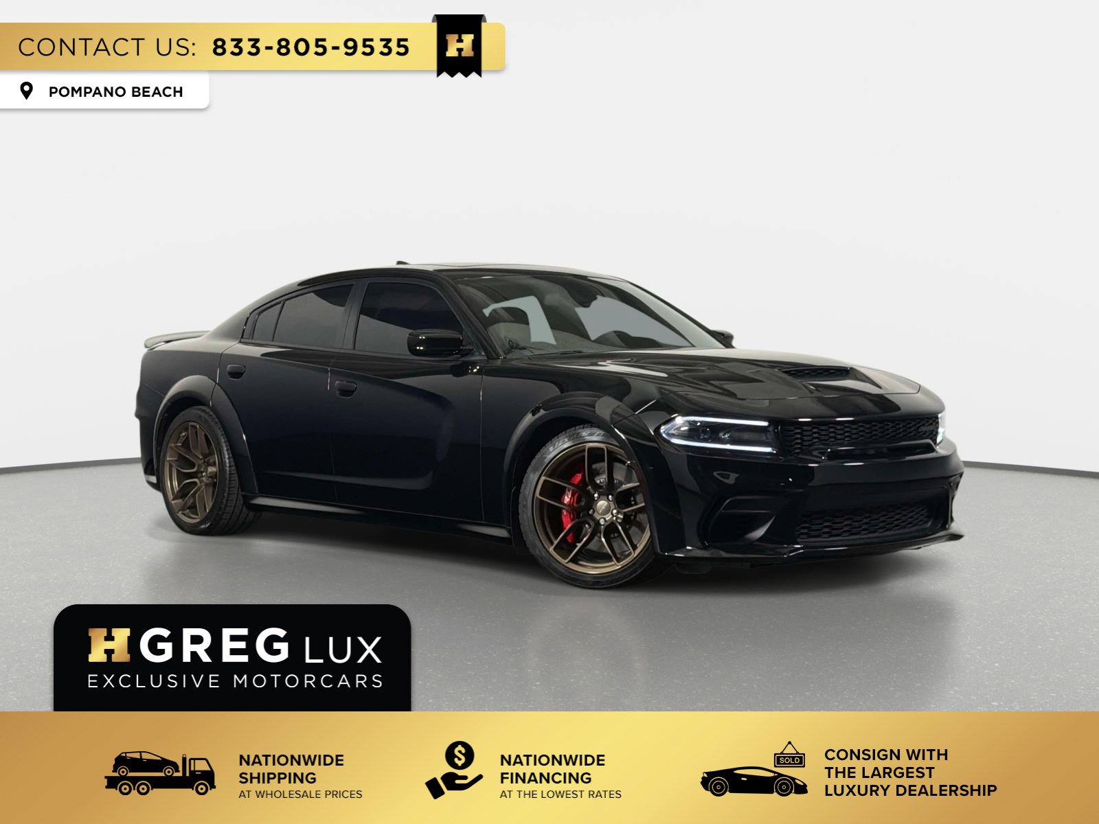 Used 2022 Dodge Charger SRT Hellcat w/ Harman/Kardon Audio Group RWD image 1
