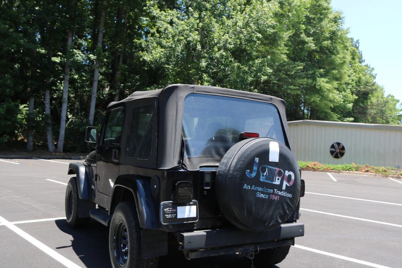 Used 2001 Jeep Wrangler Sport AWD/4WD image 37