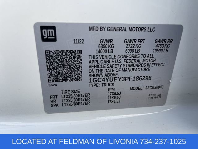 Certified 2023 Chevrolet Silverado 3500 LTZ w/ LTZ Convenience Package image 33