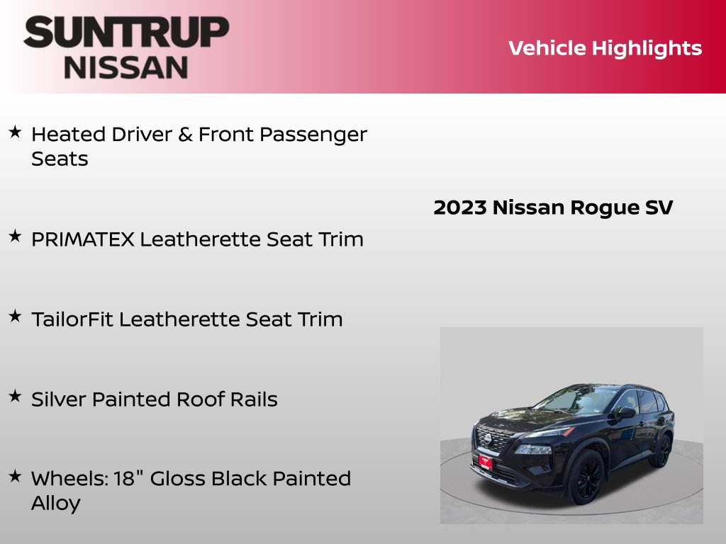 Certified 2023 Nissan Rogue SV w/ SV Premium B Package AWD/4WD image 31