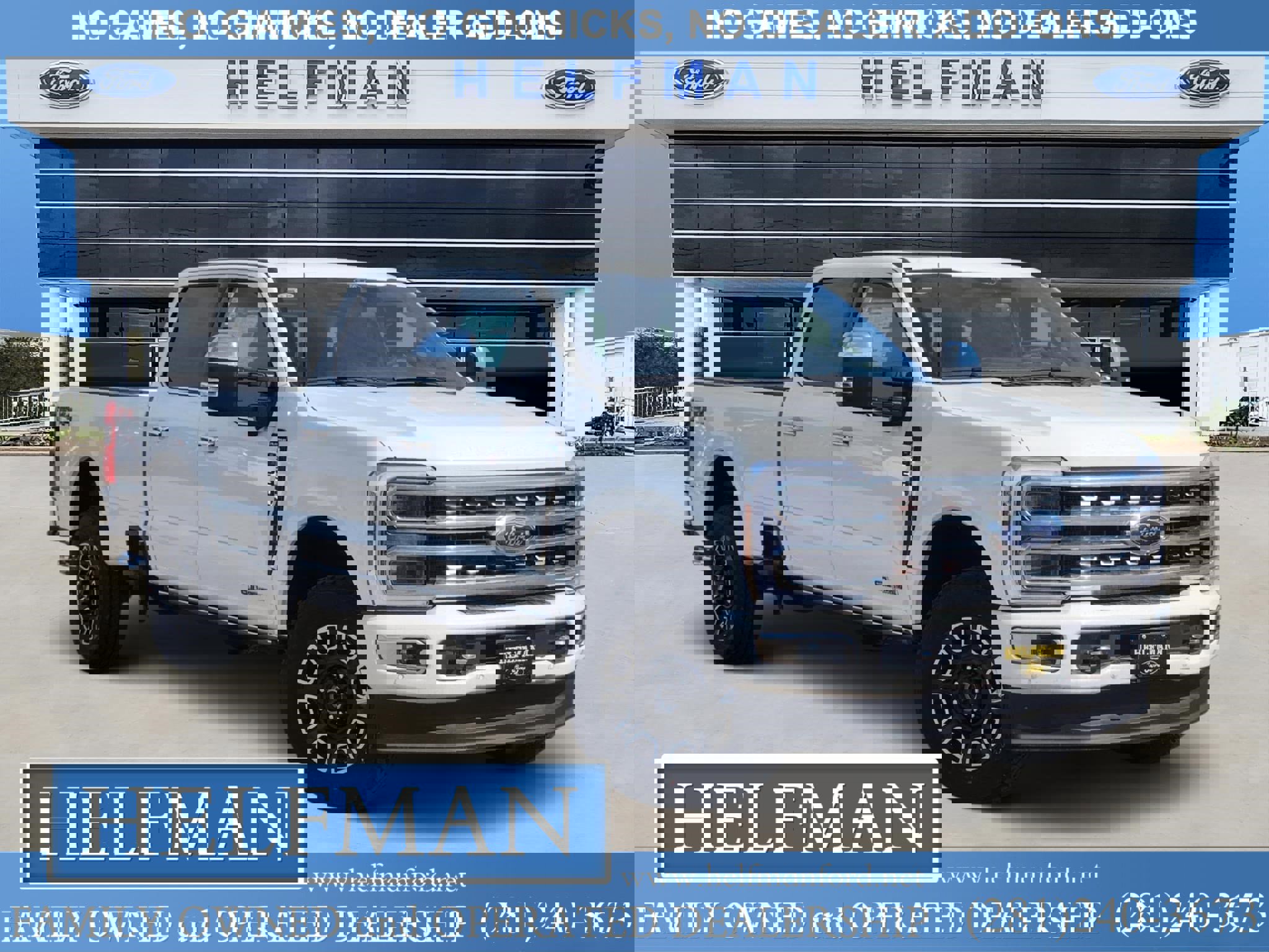 New 2024 Ford F350 Platinum w/ FX4 Off-Road Package