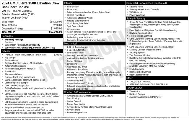 Certified 2024 GMC Sierra 1500 Elevation image 6