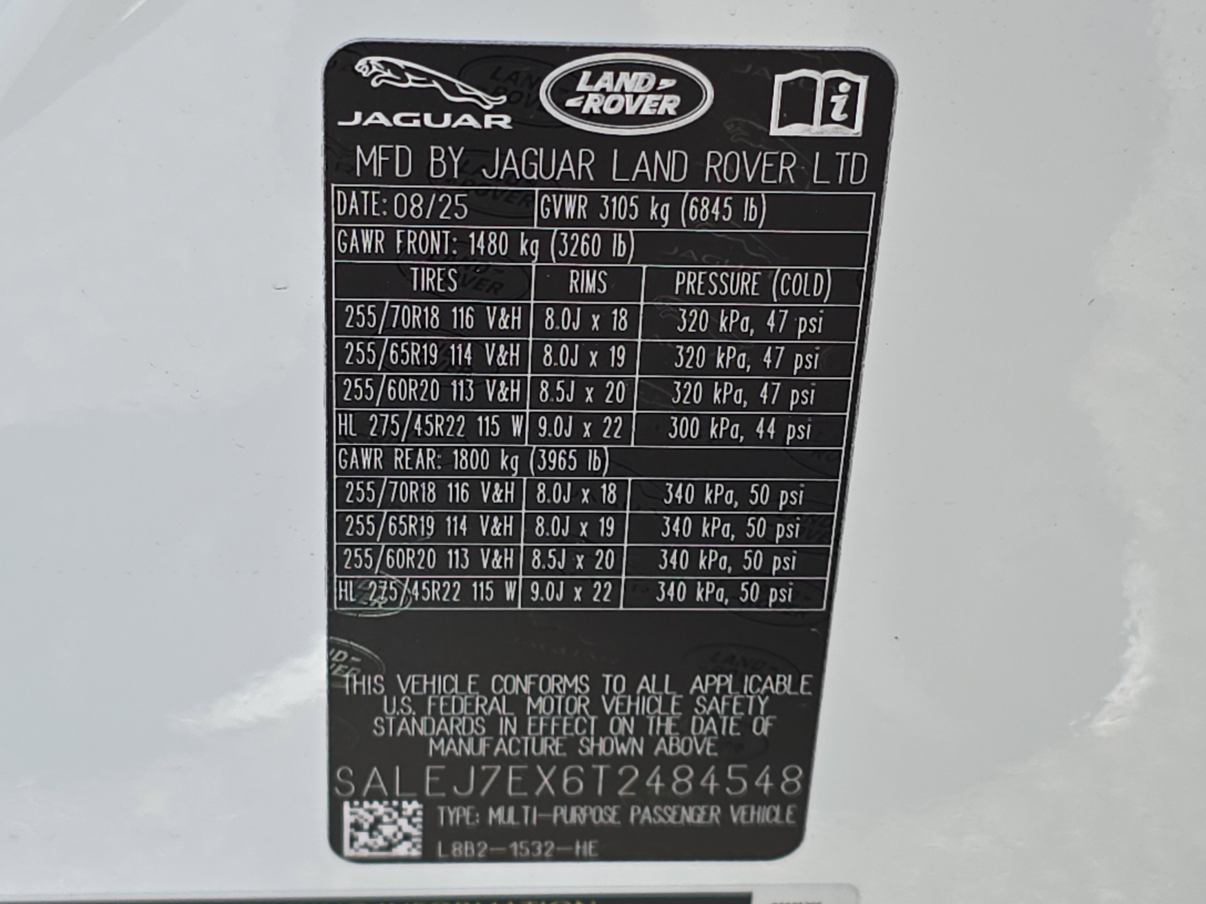 New 2026 Land Rover Defender 110 S image 35