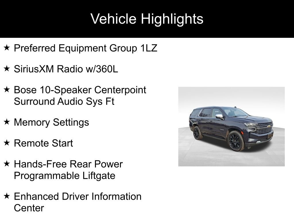 Used 2023 Chevrolet Tahoe Premier image 2