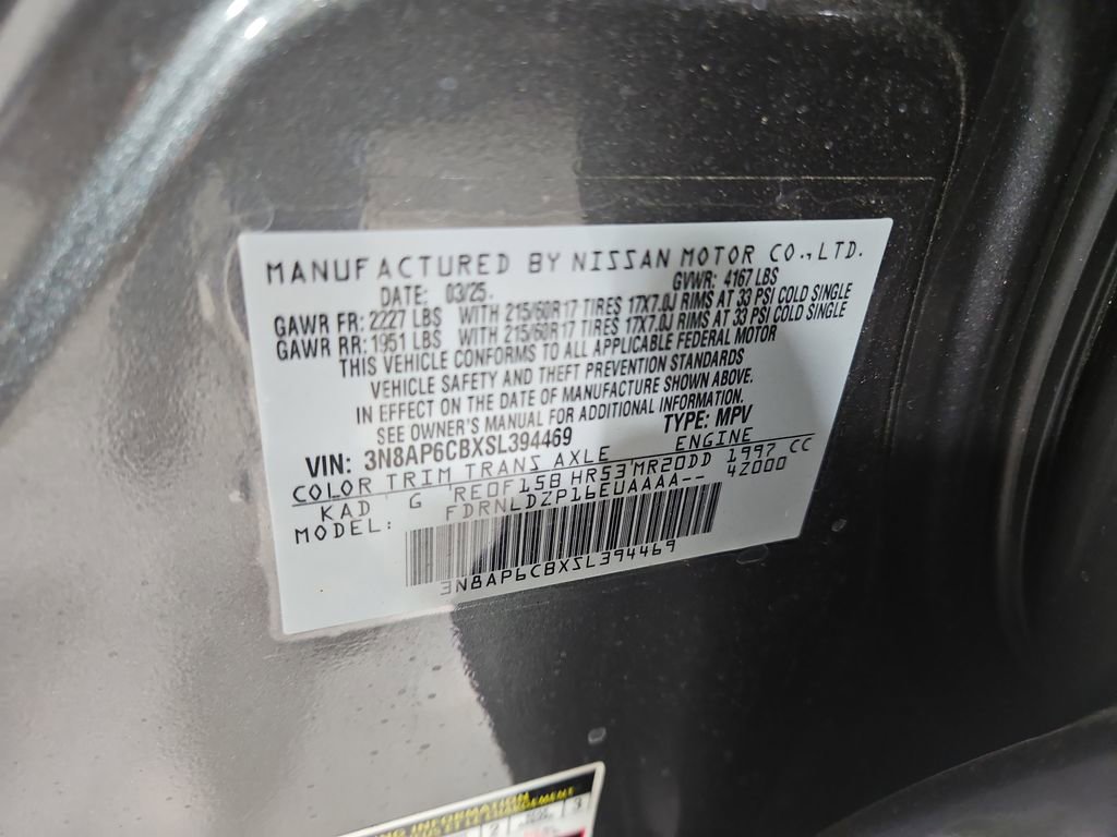 New 2025 Nissan Kicks SV w/ SV Premium Package image 27