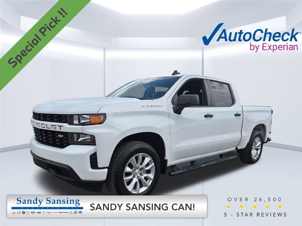 Used 2021 Chevrolet Silverado 1500 Custom RWD image 1