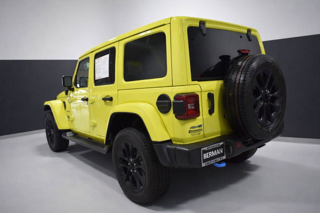 Used 2023 Jeep Wrangler Sahara 4xe w/ Cold Weather Group image 3