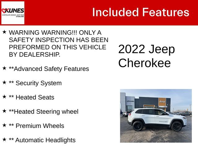 Used 2022 Jeep Cherokee Latitude image 4