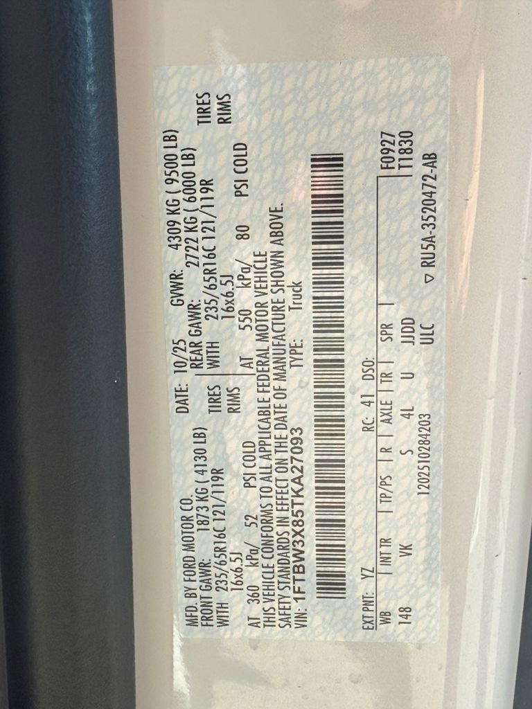 New 2026 Ford Transit 350 148 High Roof Extended w/ Load Area Protection Package image 27