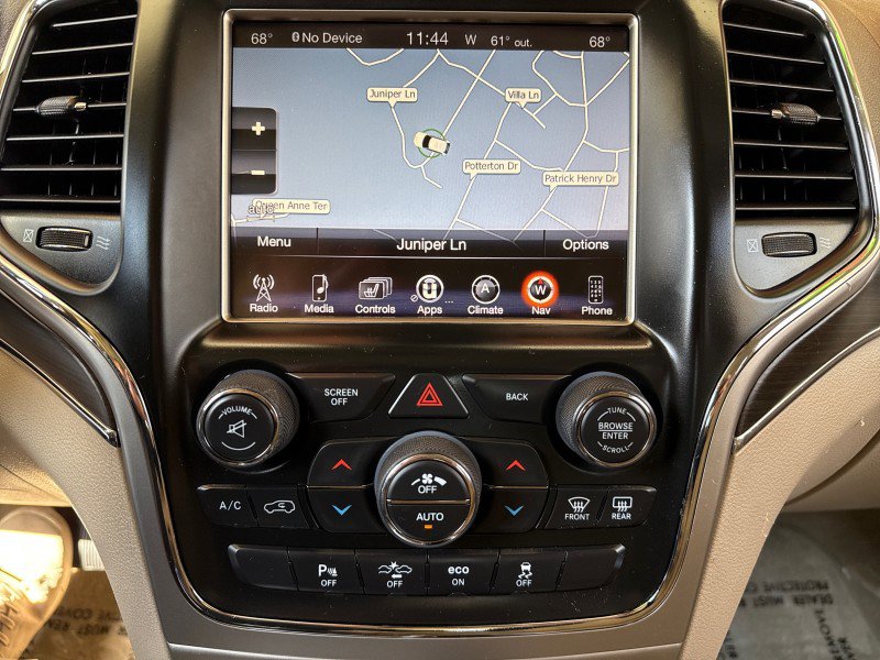 Used 2015 Jeep Grand Cherokee Overland w/ Advanced Technology Group image 47