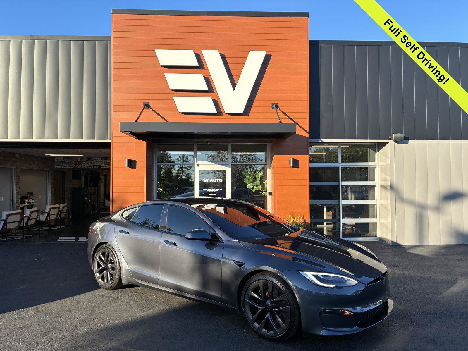 Used 2021 Tesla Model S Plaid AWD/4WD image 1